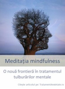 Meditatia mindfulness in terapie